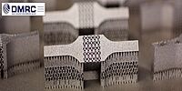 Lattice structure tensile specimen manufactured with laser melting (LM) process out of the material H13.