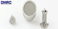 Lattice structures included in different parts.